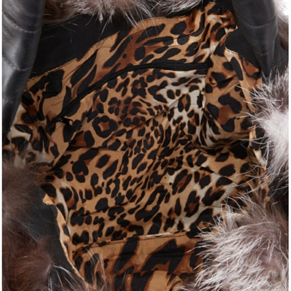 Gorski SILVER FOX FUR SHOULDER BAG - Picture 2 of 7